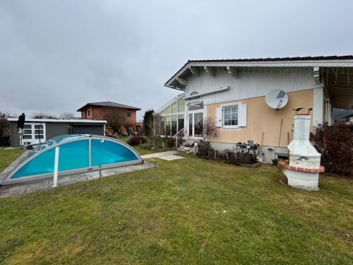 Zur Detailansicht: Klagenfurt Land: Gepflegter Bungalow mit Pool in sonniger Ruhelage!