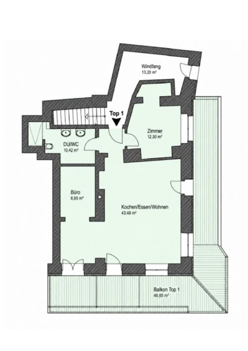 Maria Saal: Moderne Erstbezugswohnung im kernsanierten Altbau! - Bild3
